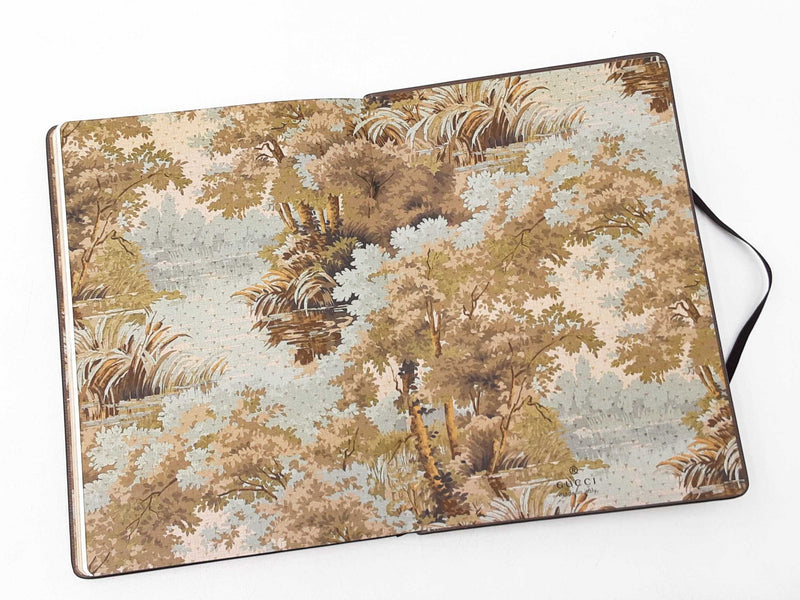 Gucci Gg Supreme Web & Horsebit Large Notebook Fw0925ordu