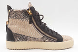 Giuseppe Zanotti Snakeskin Embossed Leather Sneakers Size 43 Eb0326exsa