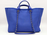 Chanel Deauville 31 Rue Cambon Paris Blue Orange Shopping Tote Bag Do0626loxzde