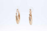 10k Yellow Gold Hoop Earrings 1.3 Grams Eb0626irde