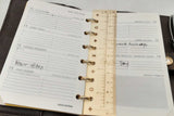 Louis Vuitton Damier Ebene Agenda Planner Eb0425orxsa