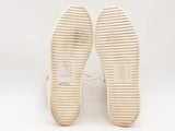 Giuseppe Zanotti Kriss Gold Zip Midtop Sneakers White Size 13 Aa0826lpzsa