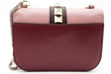 Valentino Garavani Glam Lock Studded Leather Shoulder Bag Eb0426wxzde