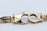 14k Yellow Gold Link Bracelet 14.2 Grams 8.25 Inch Eb0926exzsa