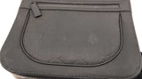 Gucci Medium Backpack In Logo-debossed Rubber-effect Black Leather Fw0426erxdu