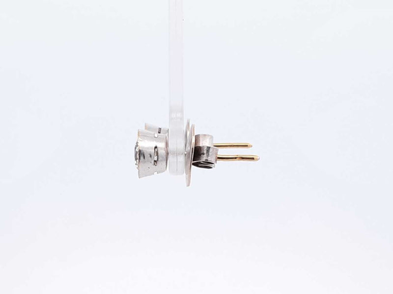 2.0 Cttw Diamond & 18k White Gold Stud Earrings 5 Grams Fw1124lrxdu