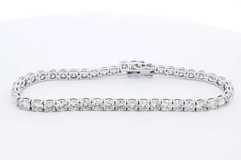 Approx. 12.32ctw Diamond Tennis Bracelet 14k White Gold 11.86g 7 In Eb0924ixxzsa