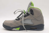 Nike Air Jordan 5 Retro 'Green Bean' Sneakers Size 9 Dm9014-003 Eb1025rxsa