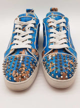 Christian Louboutin Orlato Flatca Odyssey Blue Shoes Size Eu 41 M Do0525lixde
