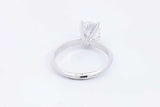 1.4ctw Diamond Ring In 14k White Gold 2.5 Grams Size 6 Eb1024olxzsa