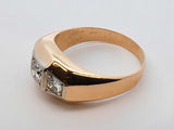 1.0 Cttw Diamond & 14k Yellow Gold Ring 9.3 Grams Size 12.5 Fw0325loxzsa
