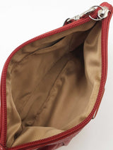 Coach Soho Pleated Wristlet Pouch In Red Leather Fw0926lrdu