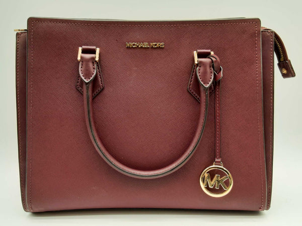 Michael Kors Purple Saffiano Leather Tote Bag Do0924prde