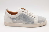 Christian Louboutin Junior Strass Flat Sneakers Size 41.5 Eb0426worsa