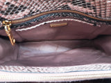 Miu Miu Pink Water Snake Two Way Crossbody Sd0326pzxde