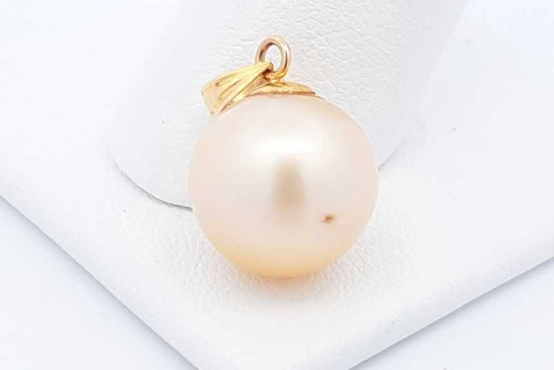 Pearl Pendant In 14k Yellow Gold 2.8 Grams Eb1224erdu