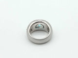 1.00 Dwt Diamond 15.5 Gram White Gold 18k Size 7 Jg0625loizmia