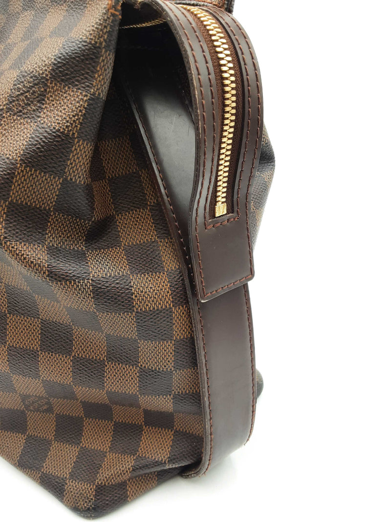 Louis Vuitton Chelsea Shoulder Bag In Damier Ebene Coated Canvas Fw0425wzxdu