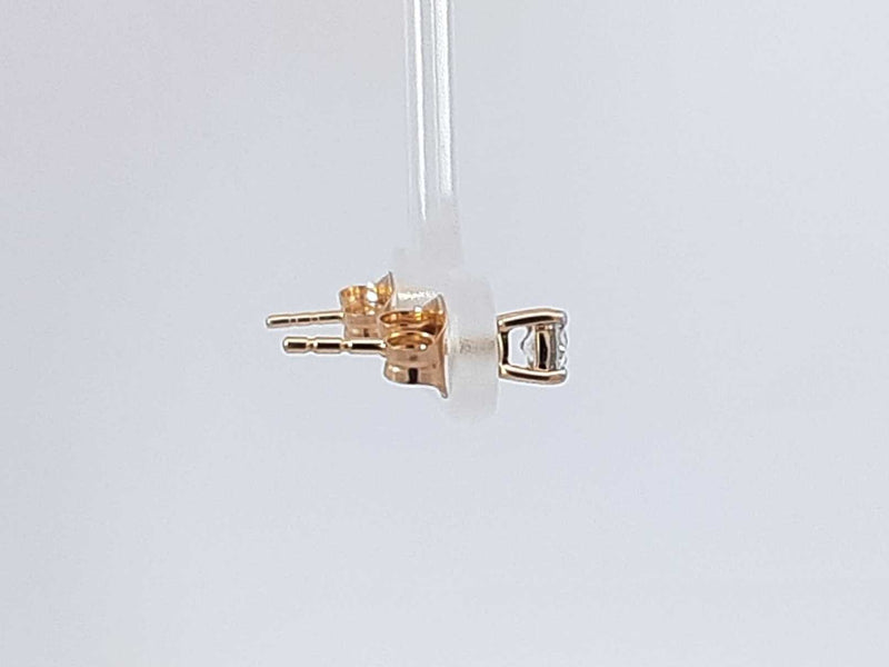 0.50 Cttw Lab Grown Diamond 14k Yellow Gold Stud Earrings .90 Grams Aa0725lwosa