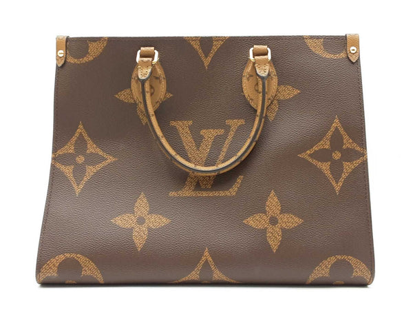Louis Vuitton Onthego Bicolor Monogram Giant Coated Canvas Tote Bag Fw0925szxdu