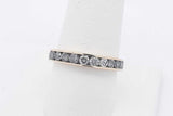 0.84cttw Diamond Ring In 10k Yellow Gold 2.5 Grams Size 8 Eb0126lrxsa