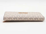 Michael Kors Large Wallet White Aa0626pzsa
