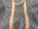 Louis Vuitton Brown Monogram Keepall 50 Duffle Bag Vc0828rwpmia