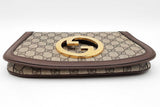 Gucci Monogram Supreme Canvas Blondie Crossbody Bag Eb0726ixzdu
