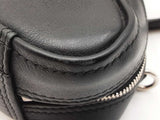 Balenciaga Extra Small Triangle Duffle Bag In Black Leather Fw0926ocrdu