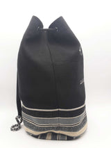 Chanel Canvas Drawstring Backpack Eb0226exzsa