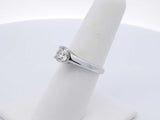 1.03 Ctw Tolkowsky Diamond & 14k White Gold Ring 3.8 Grams Size 6.5 Fw0825lpxzdu