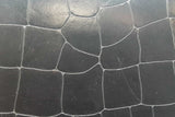 Alaia Black Croc Embossed Leather Clutch Eb0226oxzsa