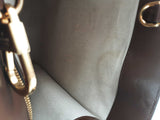 Gucci Gg Coated Canvas Interlocking G Tote Beige Aa0526cpzsa