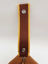 Hermes Bride-a- Brac Large Gold Brown Canvas Palladium Travel Case Do0326wxzde