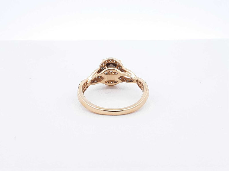 1.10 Cttw Diamond & 14k Yellow Gold Ring 3.3 Grams Size 7 Fw0824rxzdu