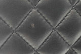 Chanel Quilted Black Leather Cc Chain Accordion Tote Bag Eb0726lsxzde