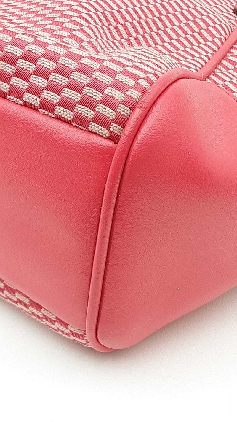 Coach Kelsey Bright Pink Jacquard Satchel Bag Fw1024ordu