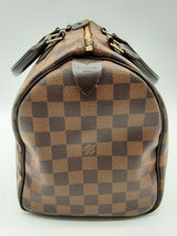 Louis Vuitton 30 Speedy Brown Ebene Damier Handbag Do0824rxzde