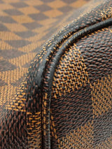 Louis Vuitton Cabas Rivington Tote Bag In Damier Ebene Coated Canvas Fw0726exrdu