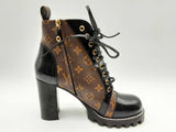 Louis Vuitton Star Trail Brown Monogram Ankle Boots Size Eu 41 Do0125oxzde