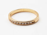 Approx 0.30 Ctw Diamonds 14k Yellow Gold 2.9g Ring Size 10 Do0824lrxde