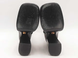 Versace Platform Bootie Black Size 8.5 Aa0725crsa