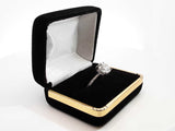 3.77 Cttw Lab-grown Diamond & 14k Gold Ring With Cert 3.4g Size 6.5 Fw0326locrdu