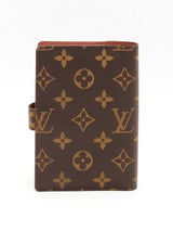 Louis Vuitton Small Ring Agenda Cover In Lv Monogram Coated Canvas Fw0125crsa