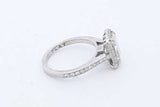 1.95cttw Diamond Ring In Platinum 4.3 Grams Size 3 Eb0826oixzde