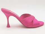 Christian Louboutin Nicol Is Back 85 Satin Mules Pink Size 37.5 Aa0726orzsa
