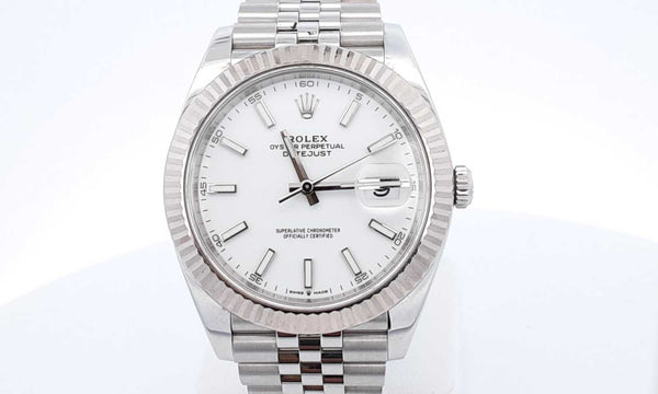 Rolex Oyster Perpetual Datejust Stainless Steel Watch 37mm Ebcrxzdu 144030006203