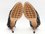 Bottega Veneta Chain Link Accent Mesh Pump Black Size 38 Aa0626ozxsa