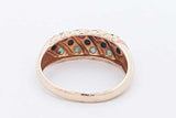 Ruby, Sapphire & Emerald Ring In 14k Yellow Gold 5 Grams Size 9.75 Eb0325lxzsa