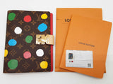 Louis Vuitton X Yayoi Kusama Monogram Multicolor Pokodots Notebook Do0626wxzde